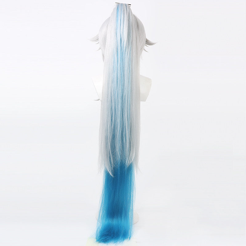 Cosplay Wigs Game Feixiao Silver Gradient Wigs