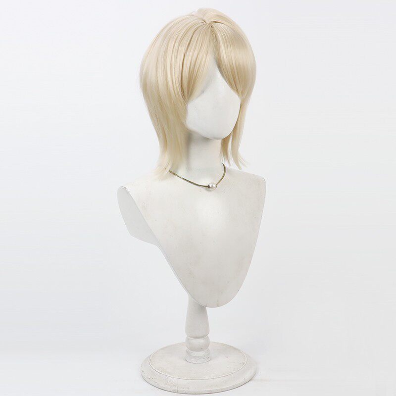 Cosplay Wigs Game Limbus Company Faust Yellow Wigs