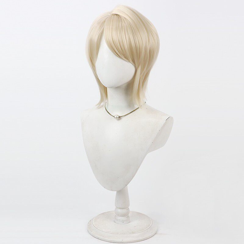 Cosplay Wigs Game Limbus Company Faust Yellow Wigs