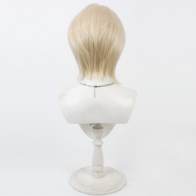 Cosplay Wigs Game Limbus Company Faust Yellow Wigs