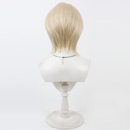Cosplay Wigs Game Limbus Company Faust Yellow Wigs