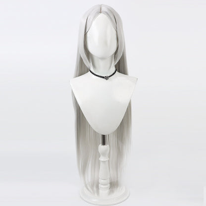 Cosplay Wigs Game NARAKA: BLADEPOINT Zai Silver Wigs