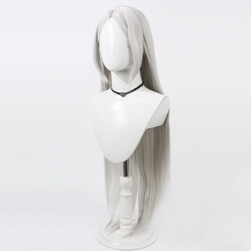 Cosplay Wigs Game NARAKA: BLADEPOINT Zai Silver Wigs