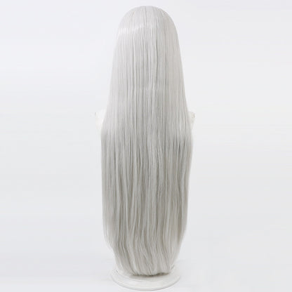 Cosplay Wigs Game NARAKA: BLADEPOINT Zai Silver Wigs