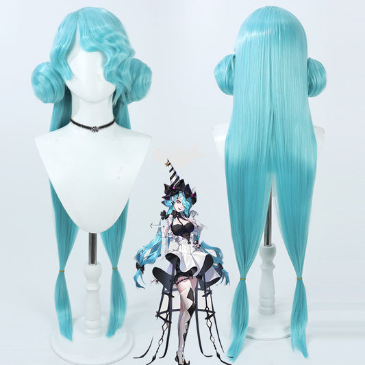 Cosplay Wigs Game Path to Nowhere Serpent Split Bun Wigs