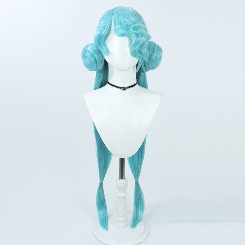 Cosplay Wigs Game Path to Nowhere Serpent Split Bun Wigs