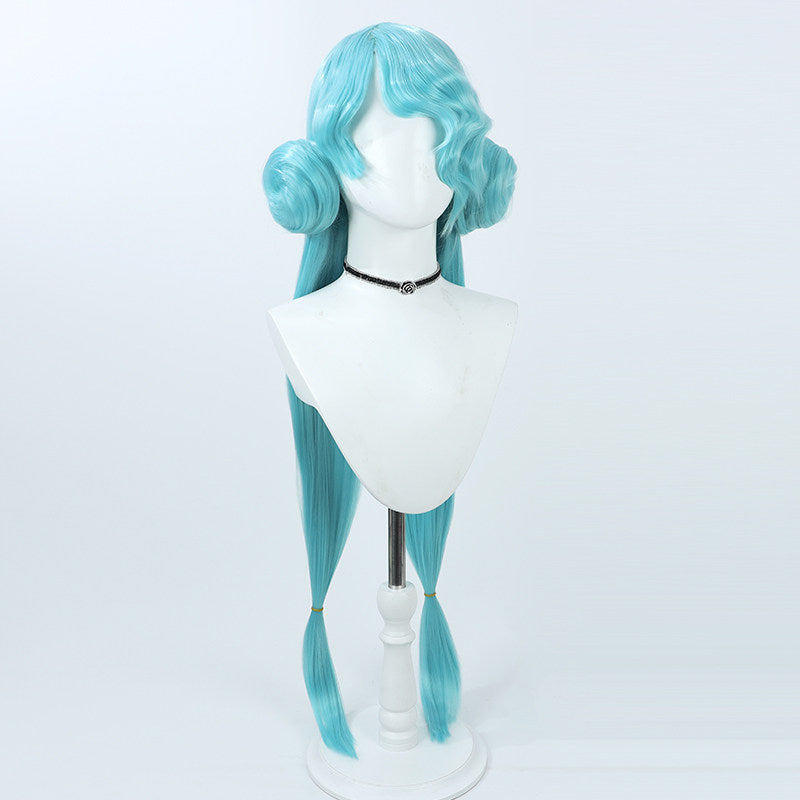 Cosplay Wigs Game Path to Nowhere Serpent Split Bun Wigs