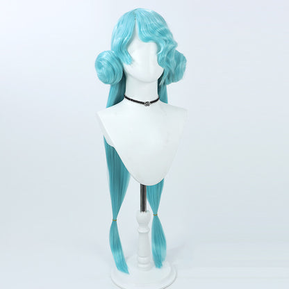 Cosplay Wigs Game Path to Nowhere Serpent Split Bun Wigs