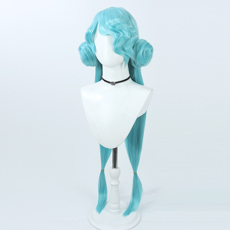 Cosplay Wigs Game Path to Nowhere Serpent Split Bun Wigs