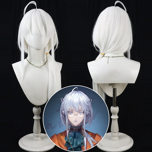Cosplay Wigs Game Path to Nowhere Siglinde White Wigs
