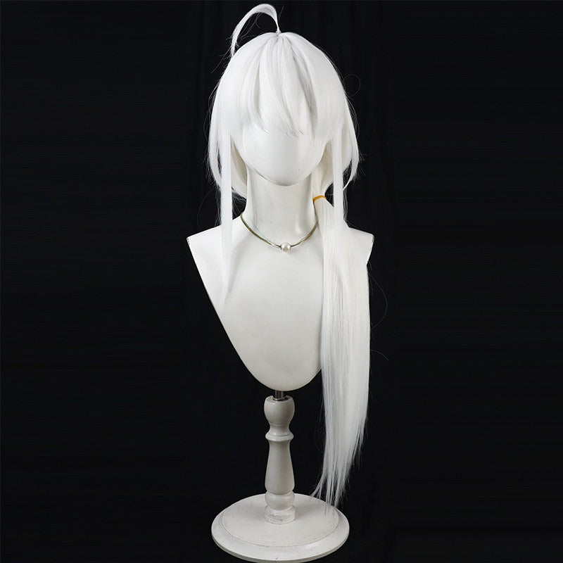 Cosplay Wigs Game Path to Nowhere Siglinde White Wigs
