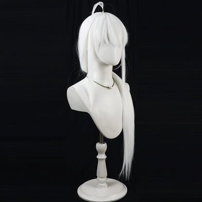 Cosplay Wigs Game Path to Nowhere Siglinde White Wigs