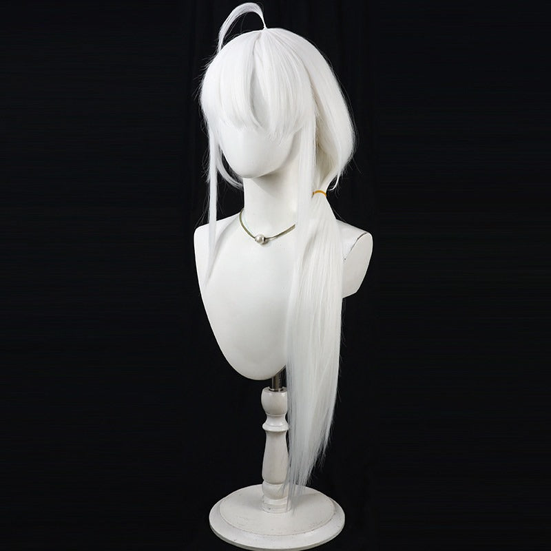 Cosplay Wigs Game Path to Nowhere Siglinde White Wigs