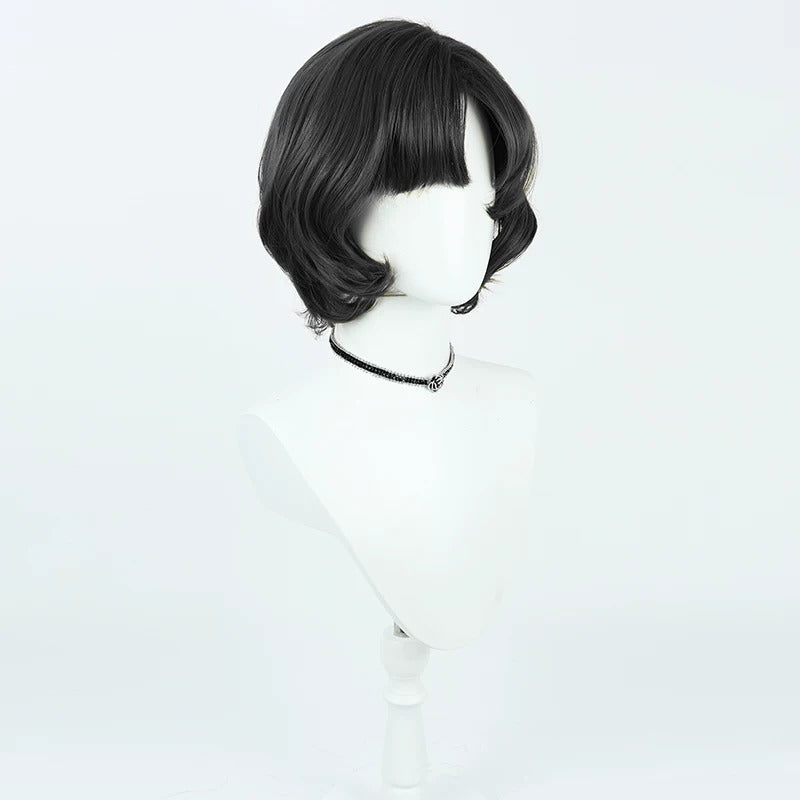 Cosplay Wigs Game Reverse: 1999 Schneider Black Wavy Wigs