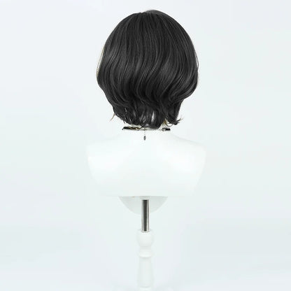 Cosplay Wigs Game Reverse: 1999 Schneider Black Wavy Wigs