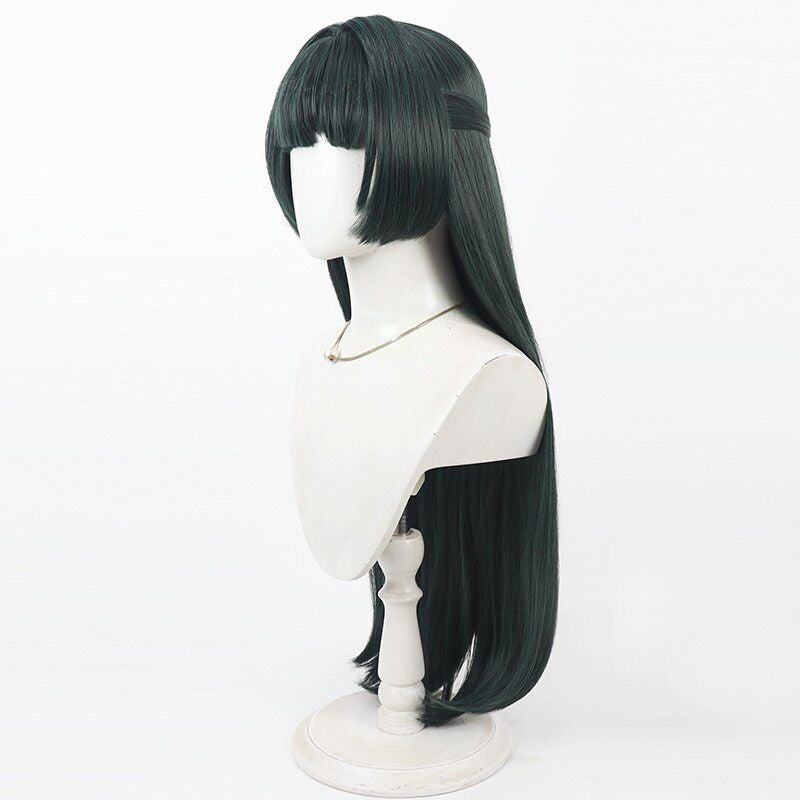 Cosplay Wigs Games Astra Yao Dark Green Wigs Zenless Zone Zero