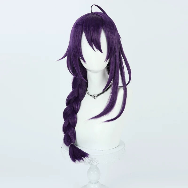 Games Cosplay Wigs Game Mayoi Ayase Purple Wigs Ensemble Stars!