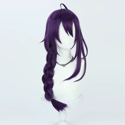 Games Cosplay Wigs Game Mayoi Ayase Purple Wigs Ensemble Stars!