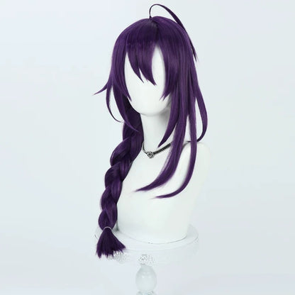 Games Cosplay Wigs Game Mayoi Ayase Purple Wigs Ensemble Stars!