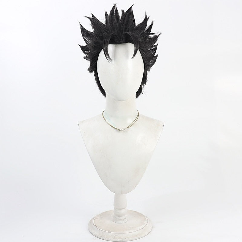 Cosplay Wigs Games BLK Team Ganji Gupta Dark Grey Wigs Identity V