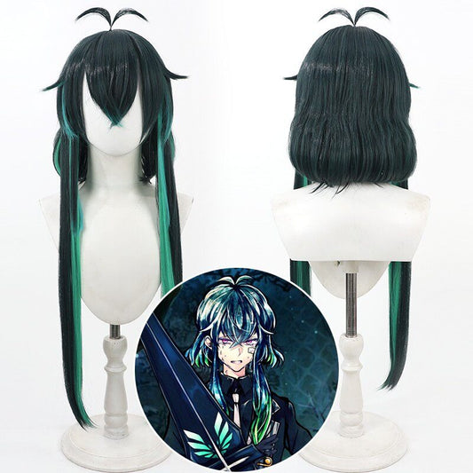 Cosplay Wigs Games Bastien Kelly Devil Butler with Black Cat