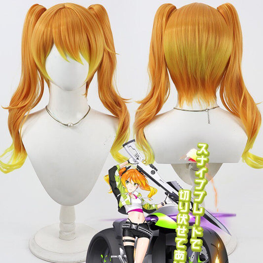 Cosplay Wigs Games Chi-chan COMbat Providence AnalysiS System