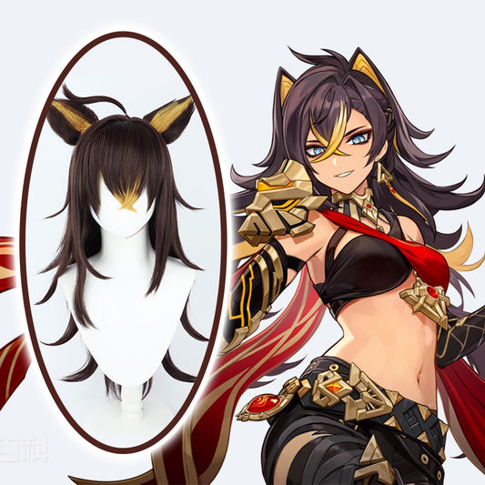 Cosplay Wigs Games Dehya Genshin Impact