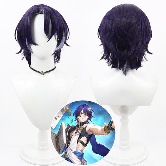 Cosplay Wigs Games Dr. Ratio Honkai: Star Rail