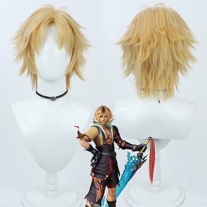 Cosplay Wigs Games Final Fantasy 10 Tidus