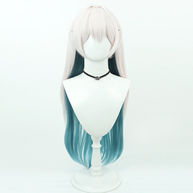 Cosplay Wigs Games Firefly Silver Wigs Honkai: Star Rail