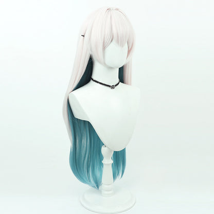 Cosplay Wigs Games Firefly Silver Wigs Honkai: Star Rail