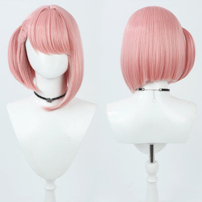Cosplay Wigs Games Genshin Impact Charlotte Pink Wigs