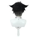 Cosplay Wigs Games Genshin Impact Wriothesley Black Wigs