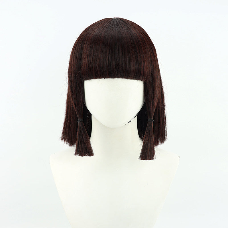 Cosplay Wigs Games Hanachirusato Brown Black Wigs Genshin Impact