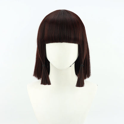 Cosplay Wigs Games Hanachirusato Brown Black Wigs Genshin Impact