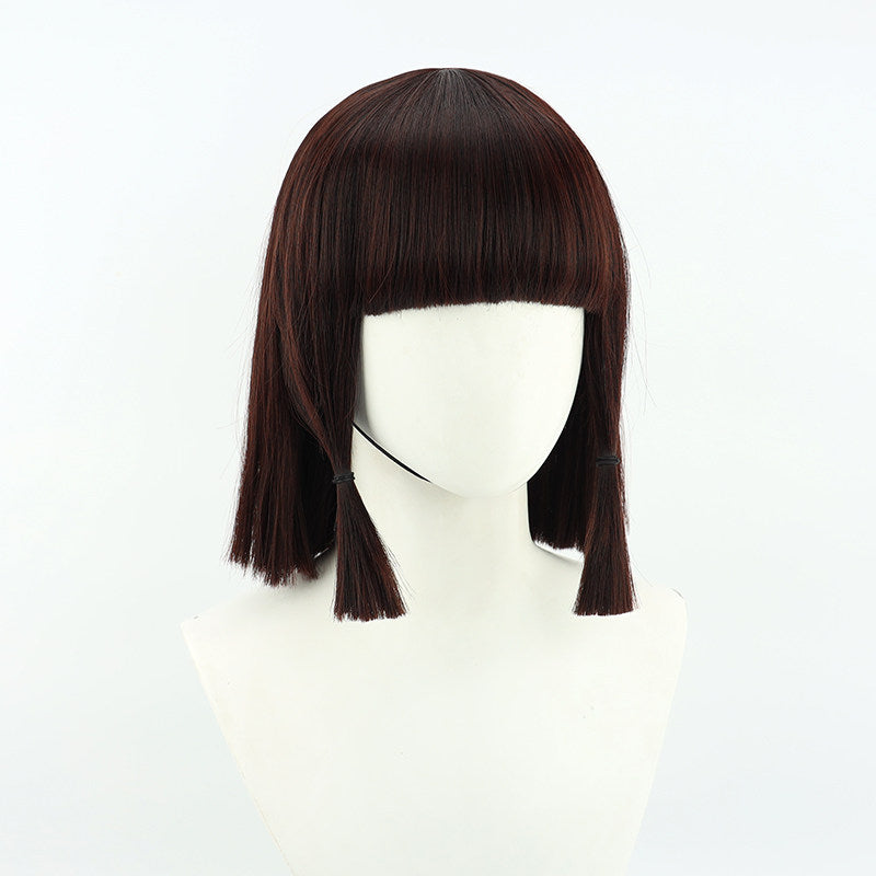 Cosplay Wigs Games Hanachirusato Brown Black Wigs Genshin Impact