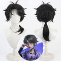 Cosplay Wigs Games Identity V BLK Team Aesop Carl Long Ponytail Wig