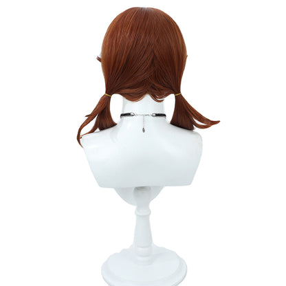 Cosplay Wigs Games Identity V Cheerleader Lily Bailier Wine Red Wigs