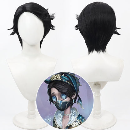 Cosplay Wigs Games Identity V Hippocampus Black Wigs