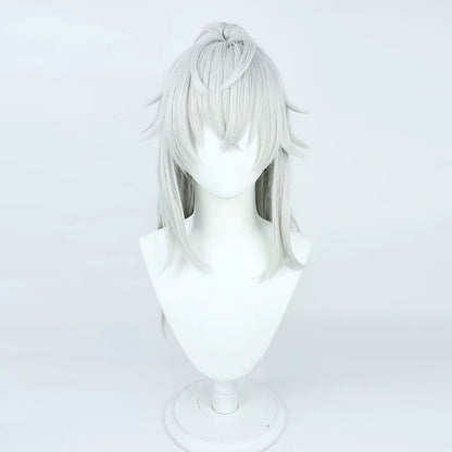 Cosplay Wigs Games Jing Yuan Honkai: Star Rail Silver Wigs