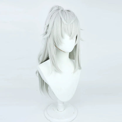 Cosplay Wigs Games Jing Yuan Honkai: Star Rail Silver Wigs