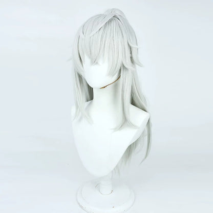 Cosplay Wigs Games Jing Yuan Honkai: Star Rail Silver Wigs