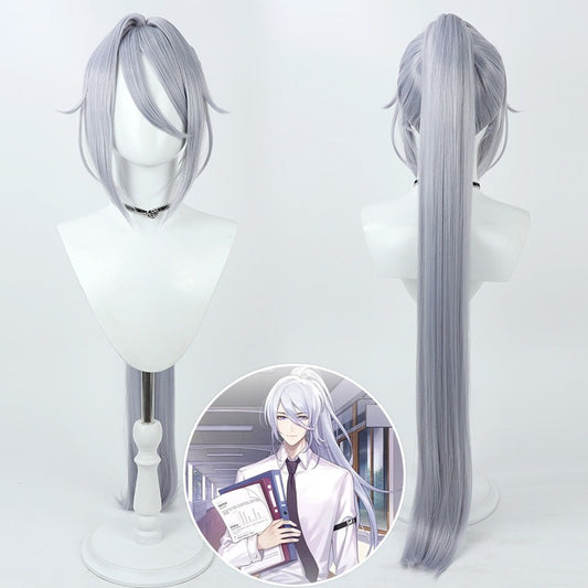Cosplay Wigs Games Lovebrush Chronicles Painter Emerald Light Blue Wigs
