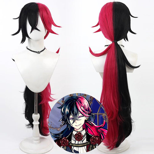 Cosplay Wigs Games Lucas Thompscie Devil Butler with Black Cat