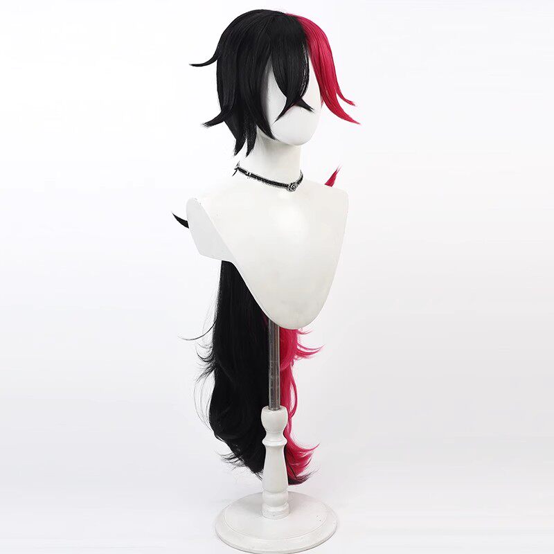 Cosplay Wigs Games Lucas Thompscie Devil Butler with Black Cat