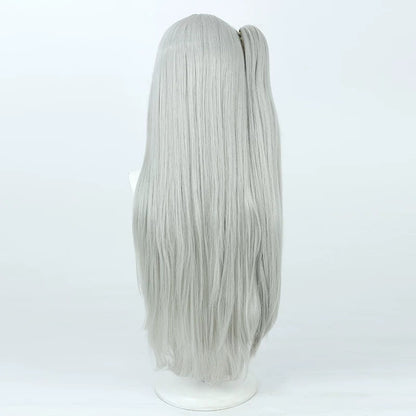 Cosplay Wigs Games MDR Silver Grey Wigs Girls- Frontline