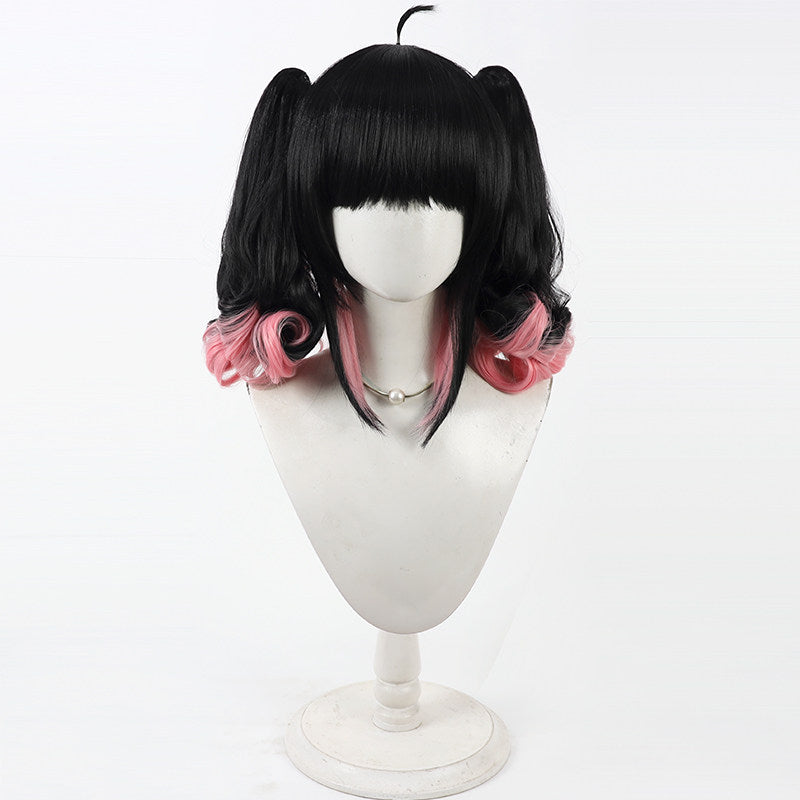 Cosplay Wigs Games Nangong Yu Double Ponytail Zenless Zone Zero