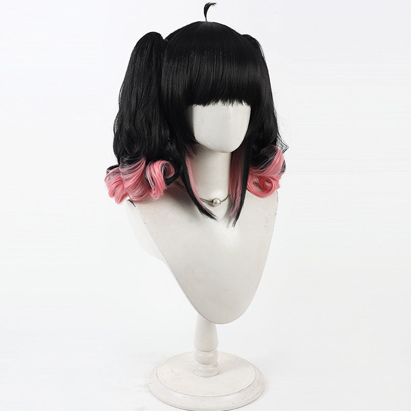Cosplay Wigs Games Nangong Yu Double Ponytail Zenless Zone Zero