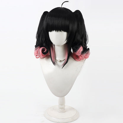 Cosplay Wigs Games Nangong Yu Double Ponytail Zenless Zone Zero