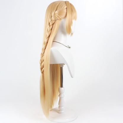 Cosplay Wigs Games Norma Hollowell Zenless Zone Zero Yellow Cornrow